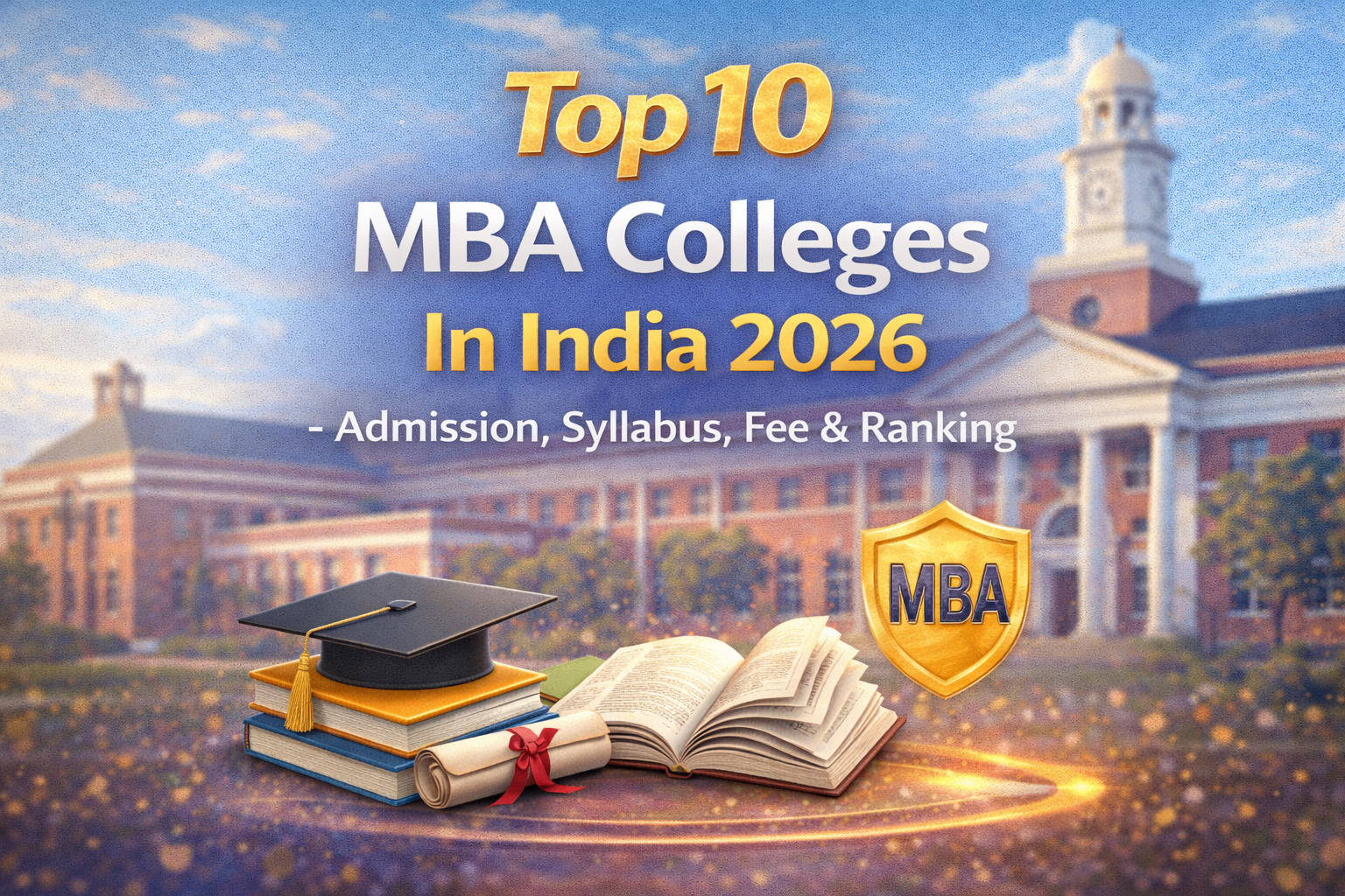 Top 10 MBA Colleges In India 2026 – Admission, Syllabus, Fee & Ranking ...