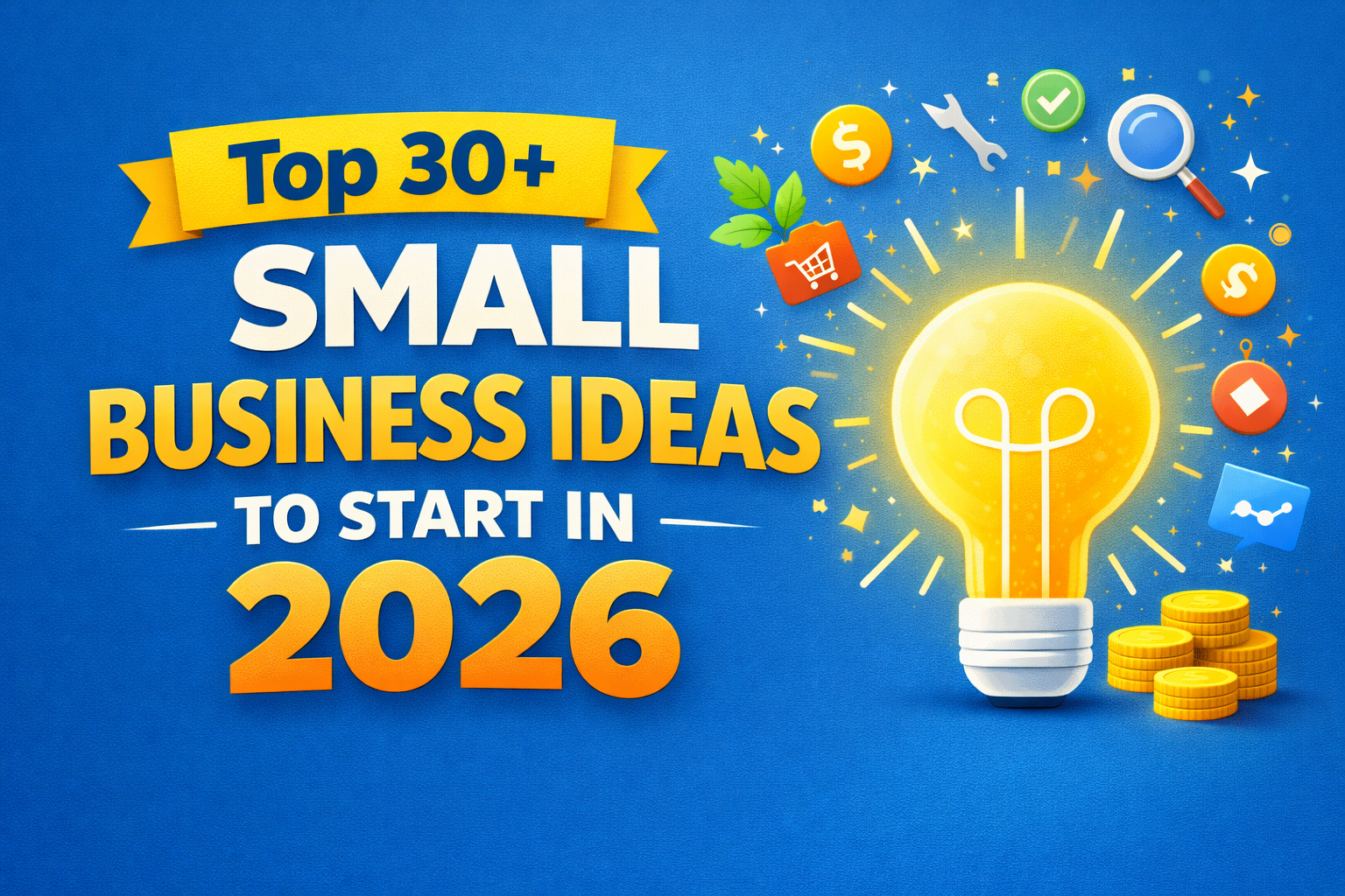 Top 30+ Small Business Ideas to Start in 2026 | Daily Magazine